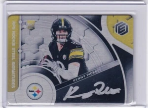 Kenny Pickett Auto 2022 Panini Elements RC Rookie Metal Acero/99 Marrones - Imagen 1 de 1