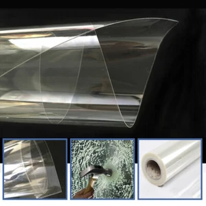 Película de seguridad para ventana de 4 mil a prueba de roturas de vidrio para automóvil/hogar 0,5x3m HOHOFILM - Imagen 1 de 12