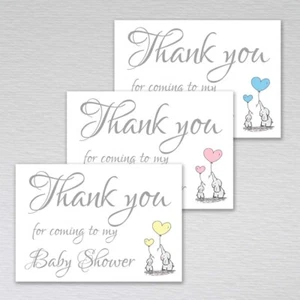 Thank You for Coming to my Baby Shower Cards Party Favours Girls Boys Unisex A6 - Picture 1 of 10