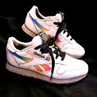 Reebok Classic Pride Men’s 4½ Leather Shoes White/rainbow/black All Types Love