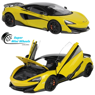 Modelos LCD 1:18 - McLaren 600LT Amarillo - Modelo Diecast Foto 1 de 4