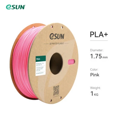 [购买 10 Pay 6] eSUN 3D 打印机 PLA+ PLA 哑光 PETG ABS+ PLA 专业灯丝 1.75 毫米 — 第 1/4 张图片