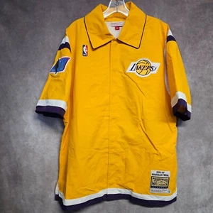 NWT Mitchell & Ness Authentic LA Lakers Shaquille O'Neal Warm Up Jacket 48 XL - Picture 1 of 9