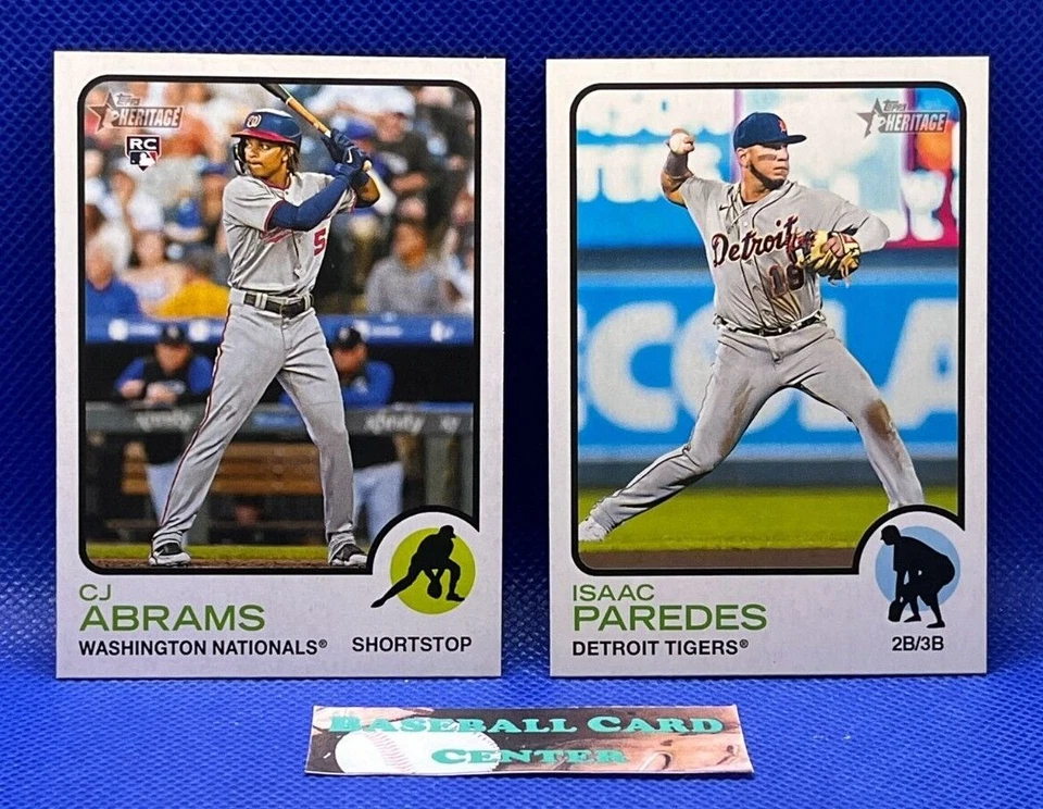 2022 Topps Heritage High Number Complete Your Set 501 - 725 U-Pick SP ⚾⚾ - Image 1 of 1