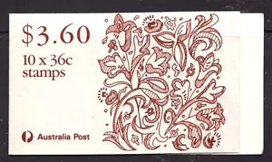 1989 Australia Sc# 1159a Booklet of 10 postage stamps - Christmas MNH Cv$7 - Picture 1 of 1