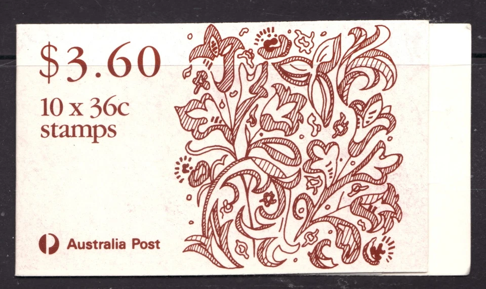 1989 Australia Sc# 1159a Booklet of 10 postage stamps - Christmas MNH Cv$7 - Image 1 of 1