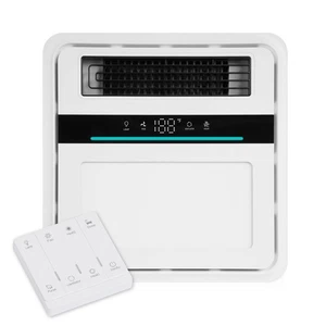 Ventilador de Baño con Luz y Calentador, 1700W, Ventilación 140 CFM, Mando a Distancia... - Imagen 1 de 8
