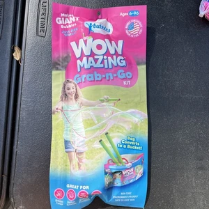 Bubbles Bubbles Bubbles- WOW Mazing Grab N Go Kit - Giant Bubbles Per Order - Picture 1 of 2