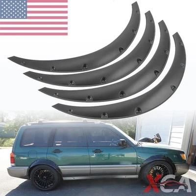 For Subaru Forester 4.5" Car Truck Cover Extra Wide Body Kit Wheel Fender Flares - Image 1 of 4