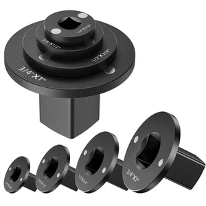 Low Profile Impact Socket Adapter Set, 4pcs Drive Ratchet Adapter Set for 3/4... - Picture 1 of 8