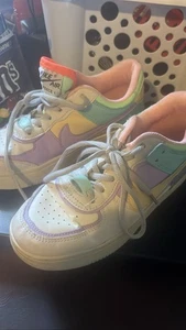 Nike Air Force 1 Shadow Pale Ivory Pastel Multicolor Sz US5 - Picture 1 of 5