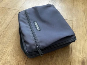 CASE LOGIC 20 Cassette Grey Carry Case Zippered & Padded ~ GC - Picture 1 of 7