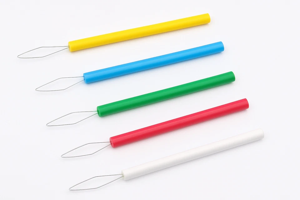 Инструмент для игольчатой резьбы 5 шт. — разных цветов для ручного шитья, вышивки и рукоделия - Изображение 1 из 1