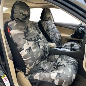 Fundas de asiento de auto delanteras camufladas tácticas grises para Honda Accord - Imagen 1 de 5