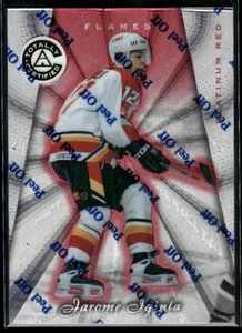 Pinnacle 1997-98 totalmente certificado #55 Jarome Originla #55 rojo platino/6199 - Imagen 1 de 2