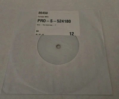 DEVO & THE BLACK KEYS - Greetings From Akron Ohio 7" Vinyl RARE Test Pressing - Image 1 of 3