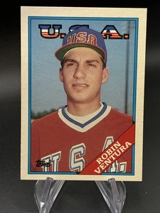 ⚾1988 Topps Traded #124T Robin Ventura Rookie Card RC⚾Near Mint or Better⚾ KJ - Picture 1 of 2