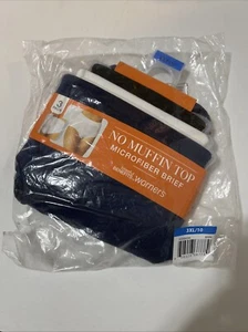 NEW Warners Blissful Benefits No Muffin Top Microfiber Panties 3 Pack 3XL/10 - Picture 1 of 6