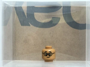 LEGO Parts - Medium Nougat Minifigure Head Dual Child Glasses - No 3626c - QTY 1 - Picture 1 of 1