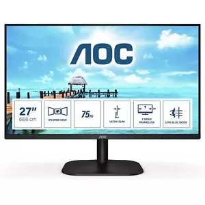 AOC W128181063 27B2H_EU B2 27B2H/EU LED display 68.6 cm (27) 1920 x 1080 pi ~E~ - Bild 1 von 1