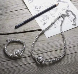 Uno De 50 Necklace and Bracelet ● Another Round ● Brand New + Made In Spain - Picture 1 of 20