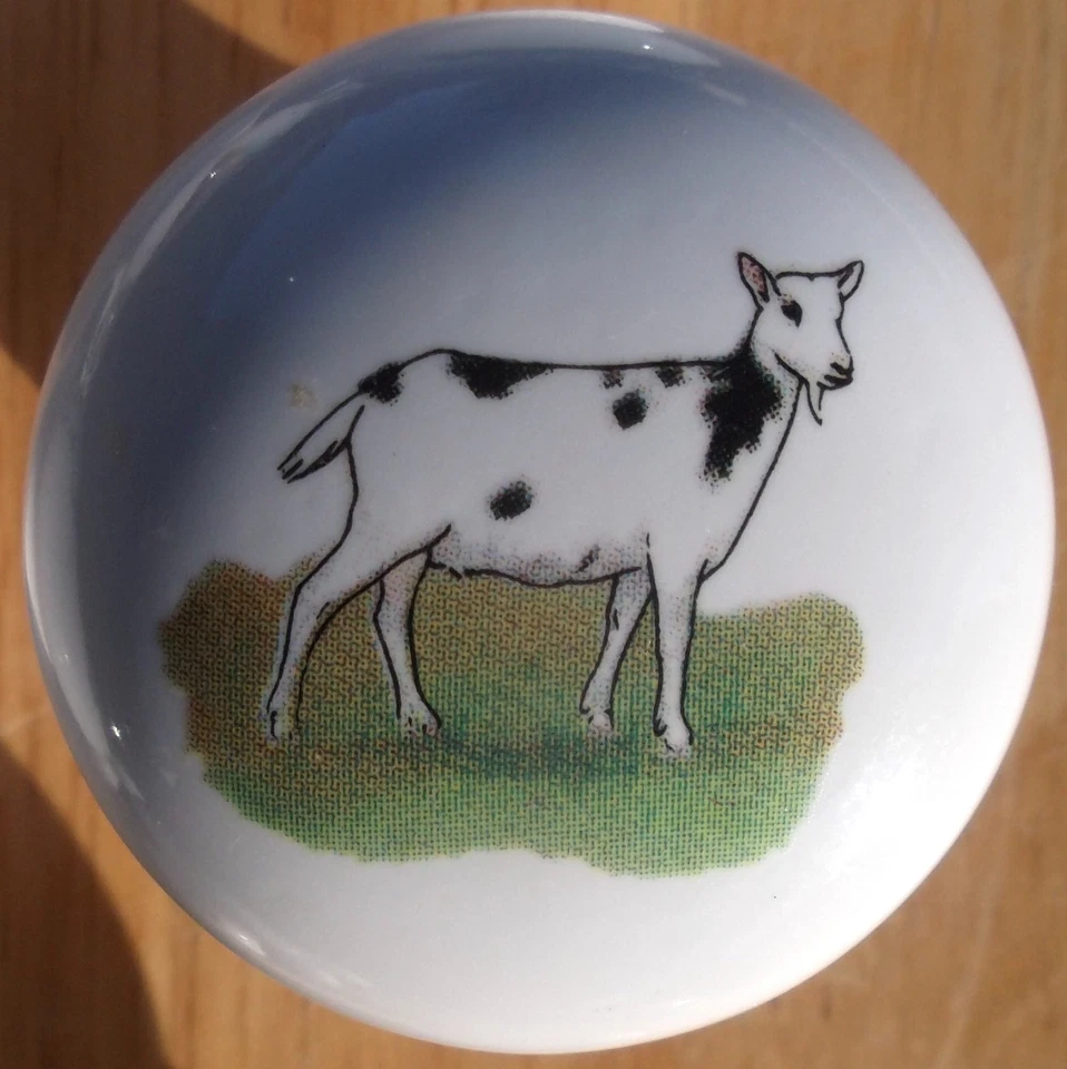 Perillas de gabinete marrón granja de cabras Foto 1 de 1