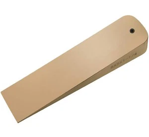 Nonsparking Aluminum Bronze Flange Wedge With Lanyard Hole | Metal Pipefitting W - Picture 1 of 8