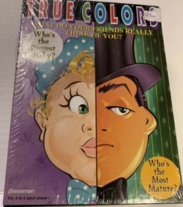 1999~True Colors-Party Game For Adults "Who's The Biggest Baby?" By Pressman~New - Picture 1 of 12