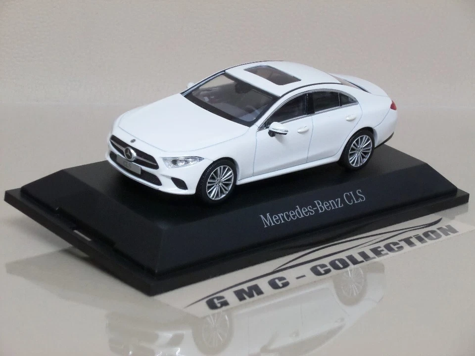 MERCEDES-BENZ C257 CLS 2018 BiANCO WHiTE MET. NOREV  1/43 (NO MiNiCHAMPS KYOSHO) - Immagine 1 di 3