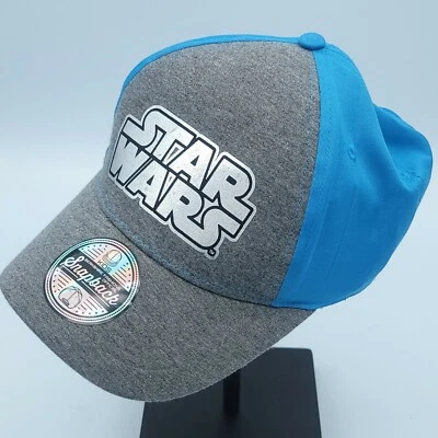 Disney Berkshire Fashions Star Wars Niños Azul y Gris Ajustable Snapback Sombrero Nuevo con Etiquetas Foto 1 de 4