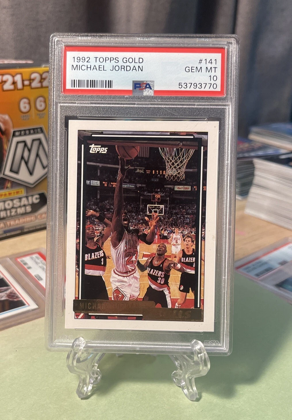 topps 141 michael jordan