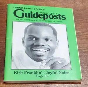 Guideposts Magazine - August 1997 - Kirk Franklin - Large Print Edition - Picture 1 of 2