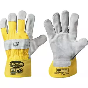 Work Gloves Cowhide Glove MAMMUT Strong Hand 12-120 Pairs - Picture 1 of 1