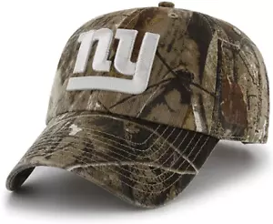 '47 Brand New York Giants NFL Realtree Camo Clean Up, Cap - Picture 1 of 1