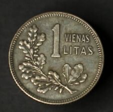 Lithuania 1925 1 Litas - Silver - Rare
