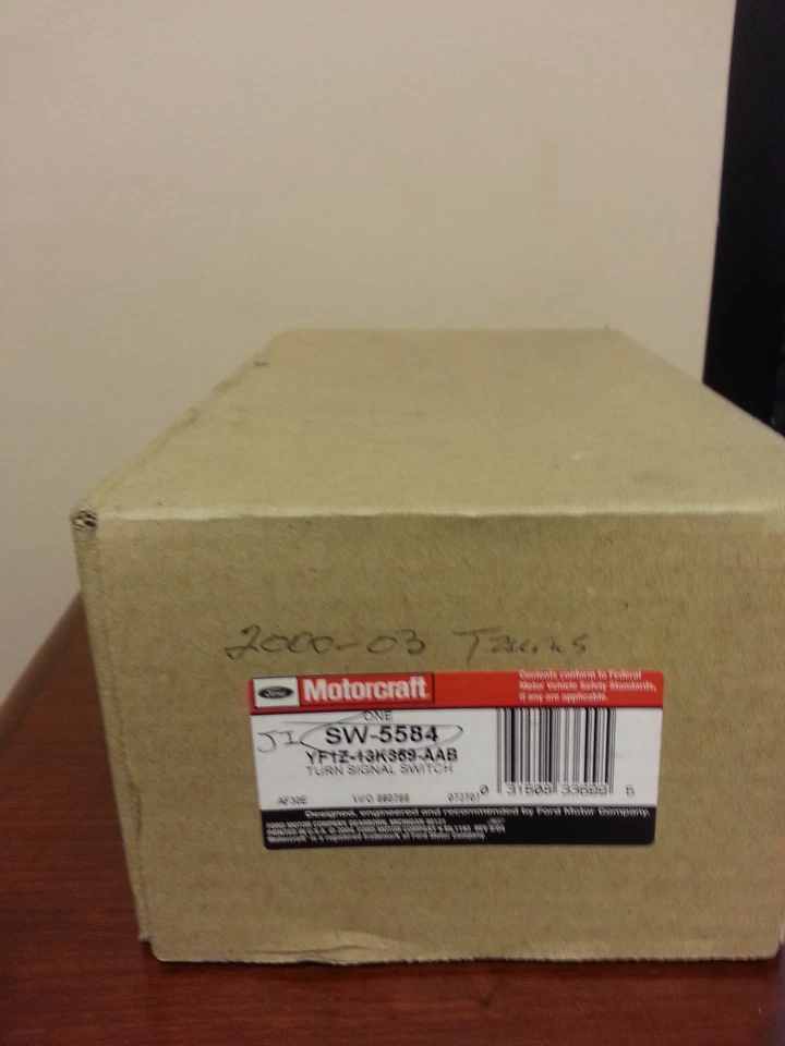 INTERRUPTOR INDICADOR INTERMITENTE MOTORCRAFT NUEVO FABRICANTE DE EQUIPOS ORIGINALES FORD TAURUS 2000/2003 Foto 1 de 4