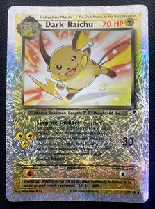 Dark Raichu 7/110 Legendary Collection Reverse Holo MP Pokemon 2002 - Picture 1 of 14
