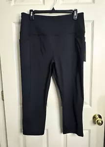 NUEVO CON ETIQUETAS RBX Talla XXL Tech Flex Compresión Activa Recortada Carpi Leggings con Bolsillos - Imagen 1 de 7