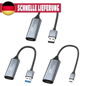 HDMI-Compatible To USB 2.0/USB 3.0/USB-C HD Video Grabber Game Grabber Record - Bild 1 von 15