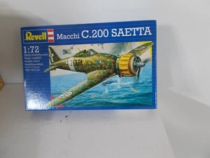 Vintage Revell 1:72 Airplane Model Kit Macchi C.200 SAETTA Sealed: Smole Free - Picture 1 of 2