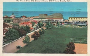 Postal de lino de playa de Old Orchard House Old Orchard Beach - Imagen 1 de 2