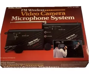 Radio Shack 32-1226 FM Wireless Video Camera Microphone System Transmitter & Rec - Picture 1 of 8