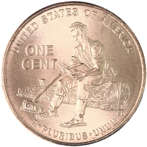 2009 Lincoln Formative Years Cent #2 Satin Finish Copper Penny - Picture 1 of 6