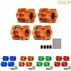 #8654 #7758 Alu 17 mm Schrägseilnaben für RC TRAXXAS 1/10 Maxx E-Revo VXL - Bild 1 von 35
