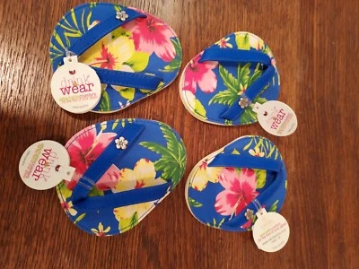 Porta-copos havaianos "tanga" para copos de vinho Drink Wear - Imagem 1 de 4