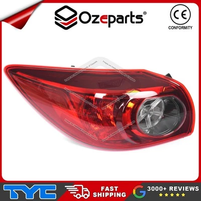 LH LHS Left Hand Tail Light Lamp (No LED) For Mazda 3 BM BN Hatch 2013~2019 - Image 1 of 4