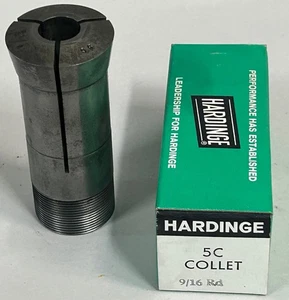 Vintage Hardinge 5C 9/16" RD Machinist Spannzange (A7) - Bild 1 von 5