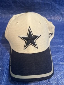 dallas cowboys new era 39thirty White And Blue M/lg - Picture 1 of 6