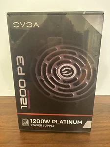 Alimentation EVGA SuperNOVA 1200 P3 80 Plus Platine 1200W - Noir (NEUF) - Photo 1/4