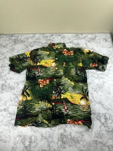 EKA Collection Hawaiian Tropical Men’s Button Down Shirt Pocket Size XXL - Picture 1 of 12